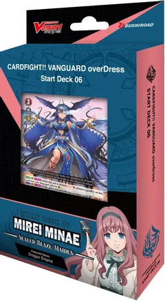 Cardfight Vanguard: Mirei Minae -Sealed Blaze Maiden- Start Deck Box [VGE-D-SD06]