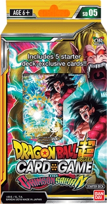 Dragon Ball Super Card Game Crimson Saiyan Starter Deck Box