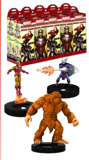 HeroClix: Marvel The Invincible Iron Man Booster Case [20 boosters]