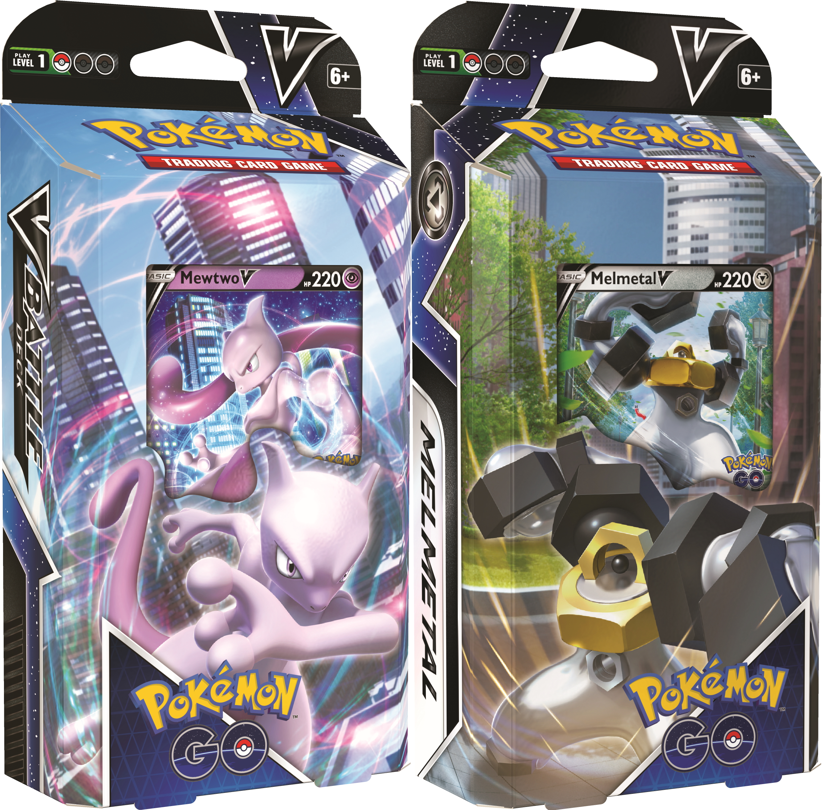 Pokémon TCG: Pokémon GO Mewtwo V Battle DeckPokémon TCG: Pokémon GO  Melmetal V Battle Deck