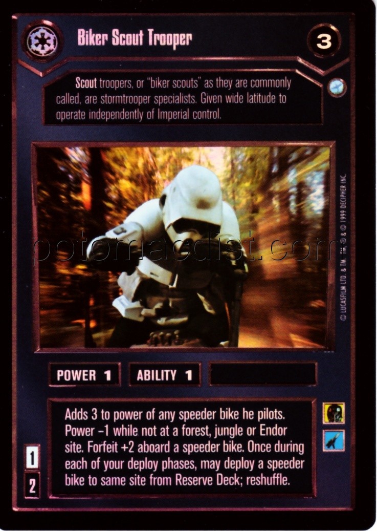 star wars ccg endor card list