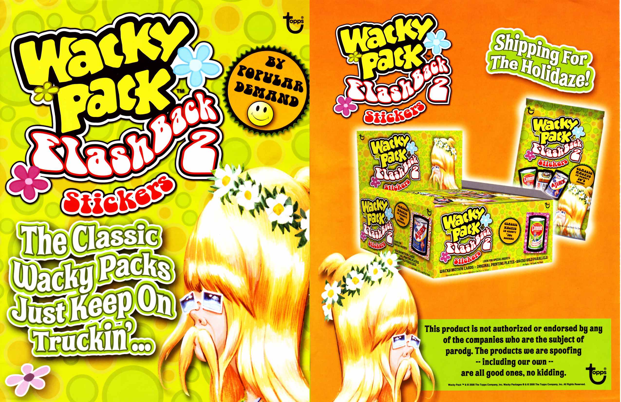 WACKY PACKAGES FLASHBACK MOTION #2 