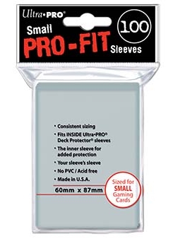 Ultra Pro Small/Yu-Gi-Oh Size Pro-Fit Sleeves [10 Packs]