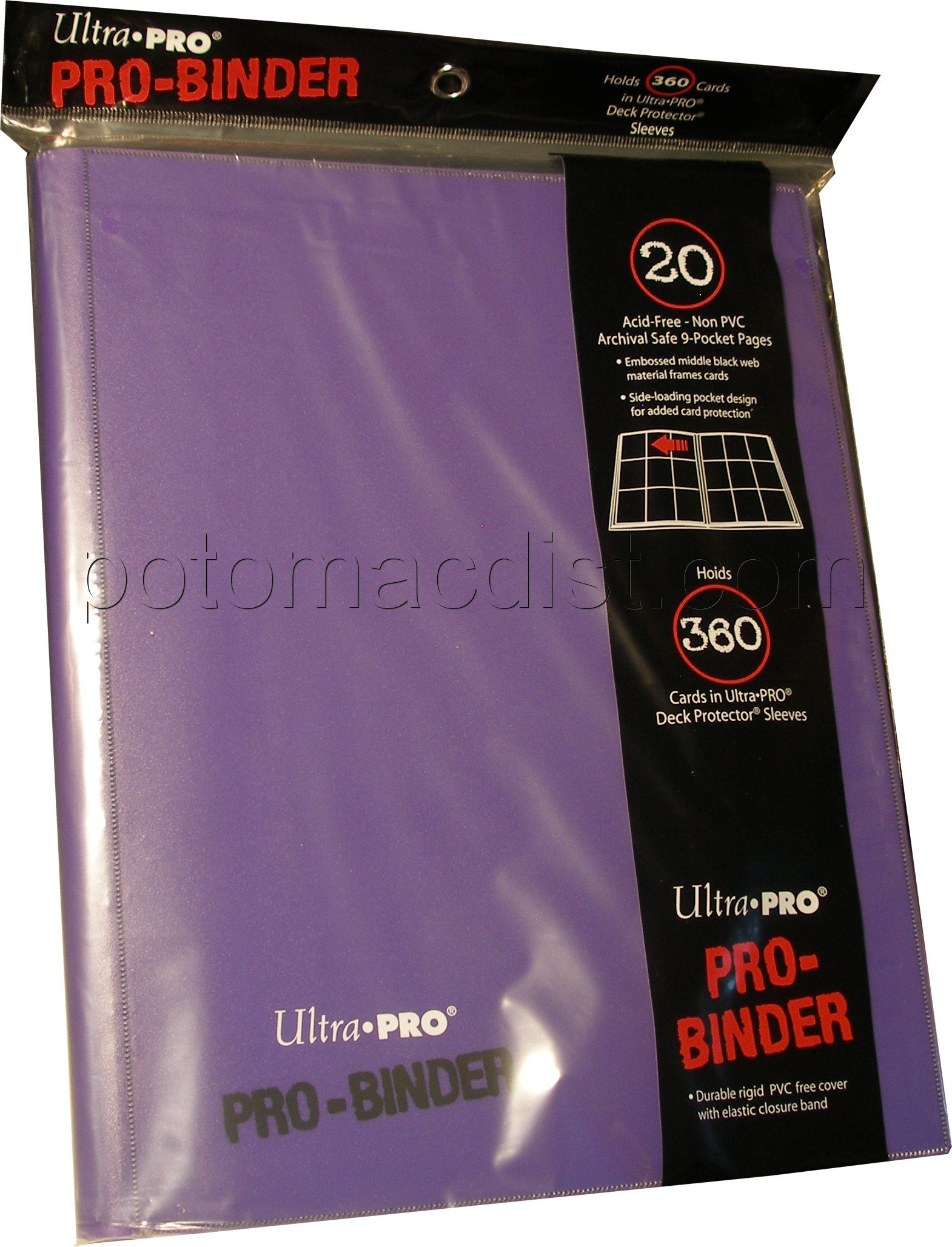 Ultra Pro 9-Pocket Purple PRO-Binder 