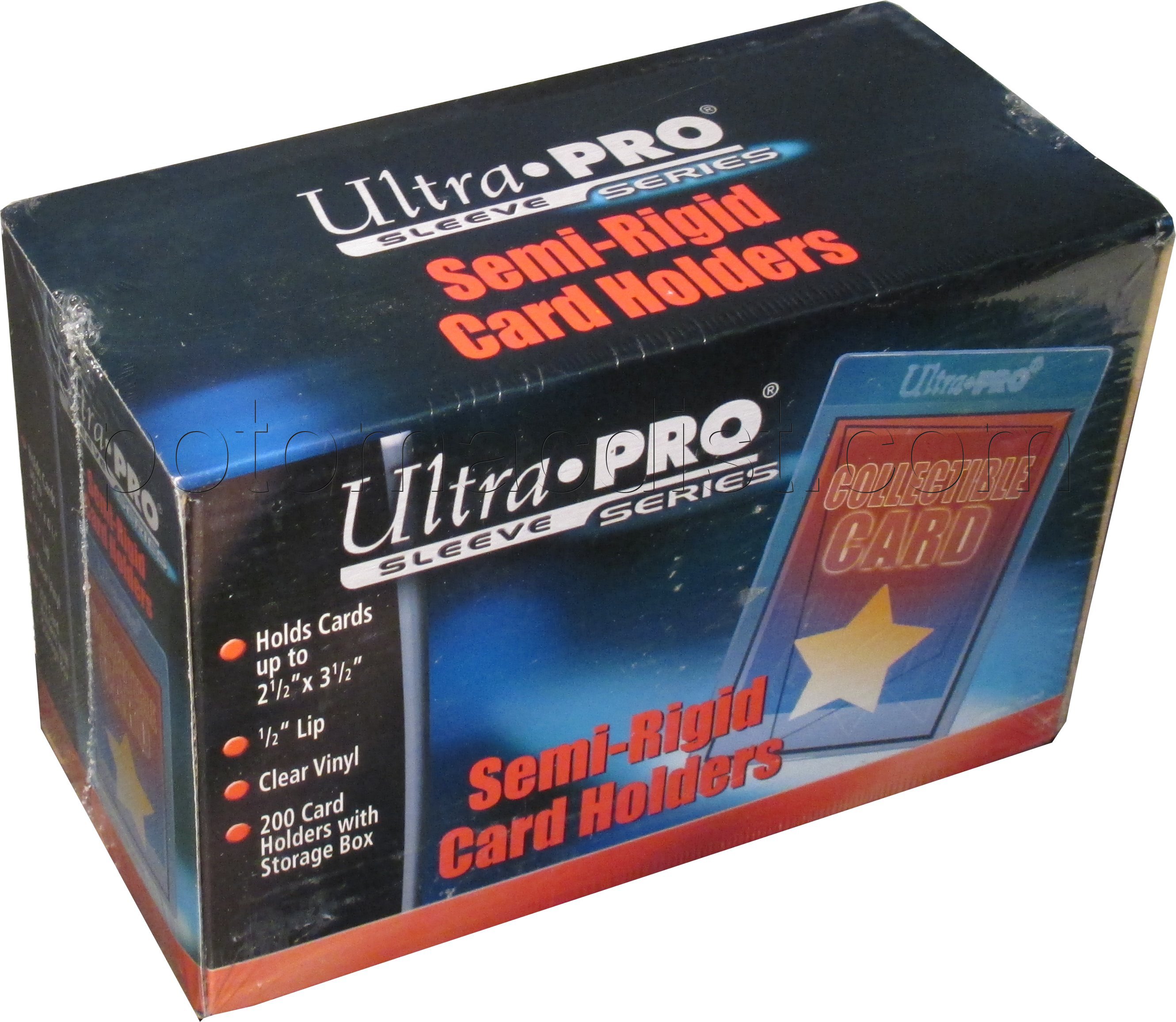 x200 Ultra-Pro SEMI RIGID Card Holders Flexible Sleeves Savers 