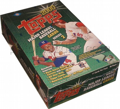 00 2000 Topps Series 2 Baseball Cards Box [Hobby]