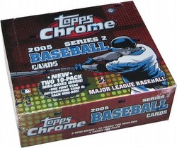 05 2005 Topps Chrome Series 2 Baseball Cards Box [Hobby]