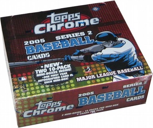 05 2005 Topps Chrome Series 2 Baseball Cards Box [Hobby]