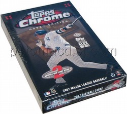 07 2007 Topps Chrome Baseball Cards Box [Hobby]