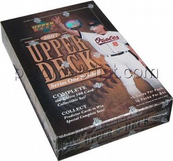 07 2007 Upper Deck Series 1 Baseball Cards Box [Hobby]