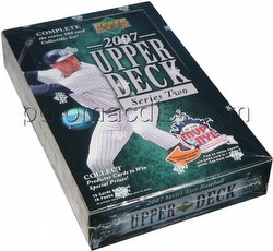 07 2007 Upper Deck Series 2 Baseball Cards Box [Hobby]