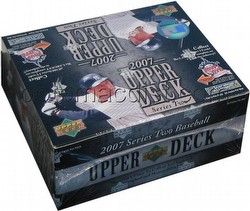 07 2007 Upper Deck Series 2 Baseball Cards Box [Retail]