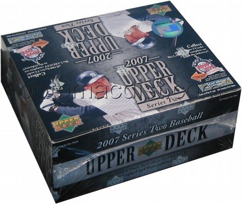 07 2007 Upper Deck Series 2 Baseball Cards Box [Retail]