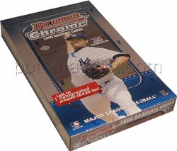 08 2008 Bowman Chrome Baseball Cards Box