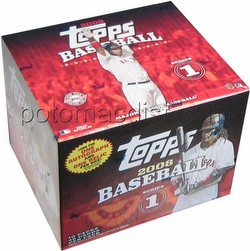 08 2008 Topps Series 1 Jumbo Baseball Cards Box [Hobby]