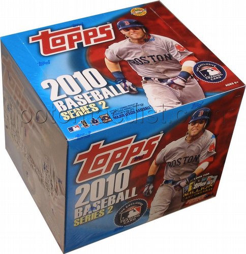 10 2010 Topps Series 2 Baseball Cards Box [Jumbo/Hobby]