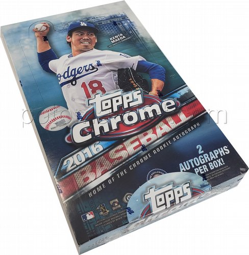 2016 Topps Chrome Baseball Cards Box [Hobby]