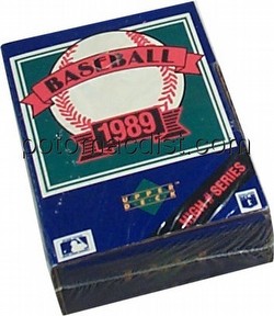 89 1989 Upper Deck High Number Series Baseball Cards Complete Set