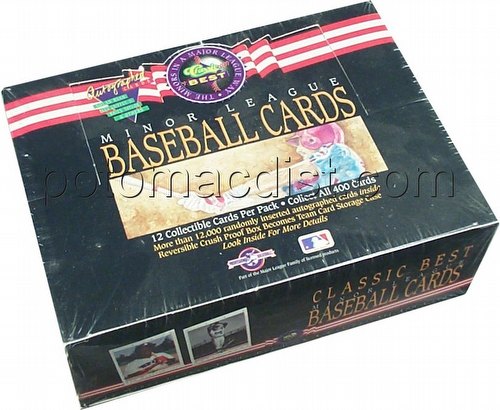 1992 Classic Best Minor League Baseball Cards Box