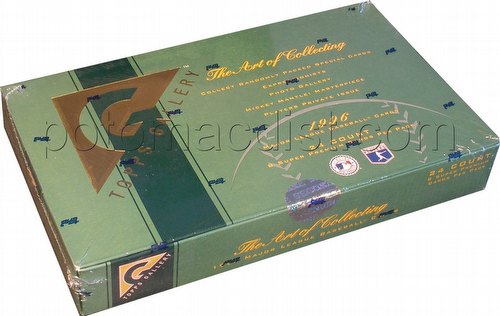 1996 Topps Gallery Baseball Cards Box