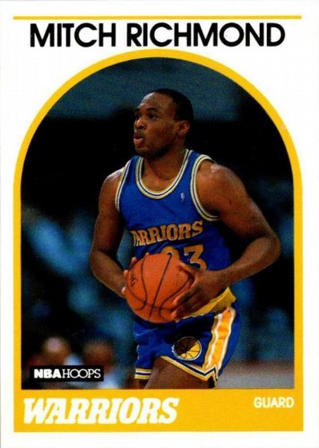 89-90 1989-1990 Hoops Basketball Mitch Richmond Rookie 100-Card Lot [#260]