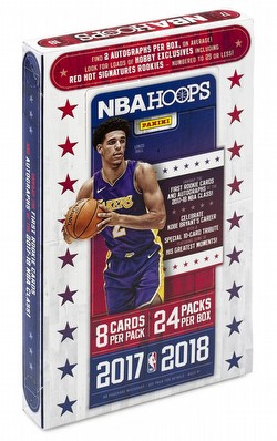 17/18 2017/2018 Panini Hoops Basketball Cards Box [Hobby]