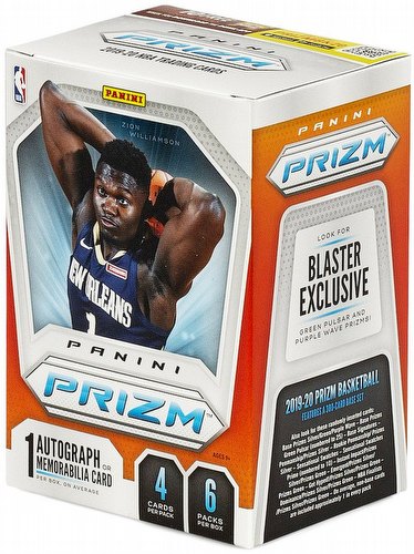 19/20 2019/2020 Panini Prizm Basketball Cards Box [Blaster]