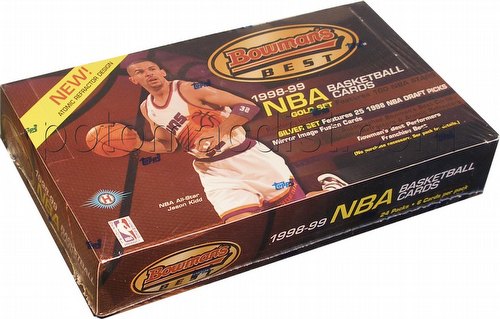 1998/99 Bowmans Best Basketball Cards Box [Hobby]