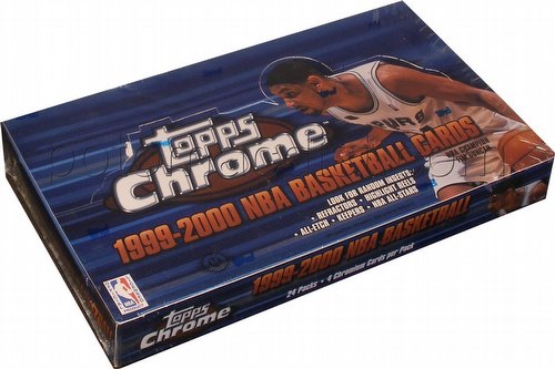 1999/2000 Topps Chrome Basketball Cards Box [Hobby]