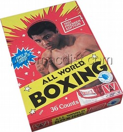 91 1991 All-World Boxing Cards Box