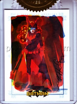 DC Comics: Batman Archives Trading Cards Batwoman 3-Case Incentive Mark McHaley Sketch Card