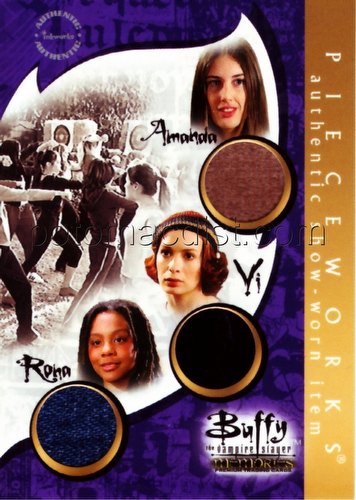 Buffy the Vampire Slayer Memories Triple Pieceworks Card [PW17B]