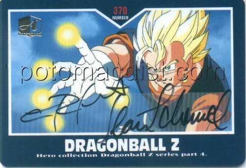 Dragonball Z Original Hero Series 4 Autograph Case Card [Artbox]