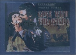 Gone With The Wind Trading Cards Chromium Insert Card Set [#C1-C6]