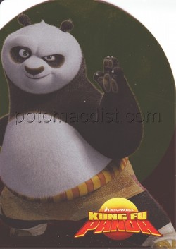 Kung Fu Panda Inkworks Die-Cut Holiday Card [#H2007]