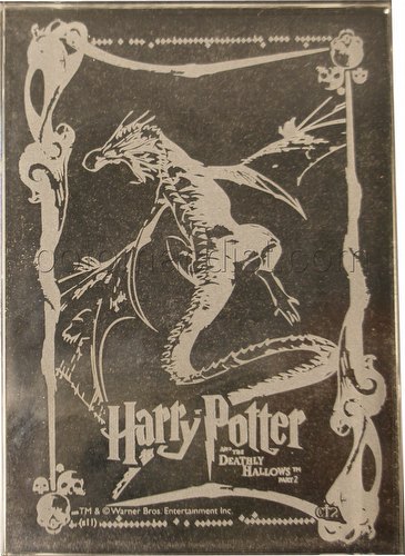 Harry Potter and the Deathly Hallows Part 2 Autograph Edition Crystal Case Topper Card [#CT2]