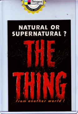 The Vintage Poster Collection: Classic Sci-Fi & Horror Poster The Thing Case Topper Card [CT1]