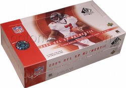 04 2004 Upper Deck SP Authentic Football Cards Box