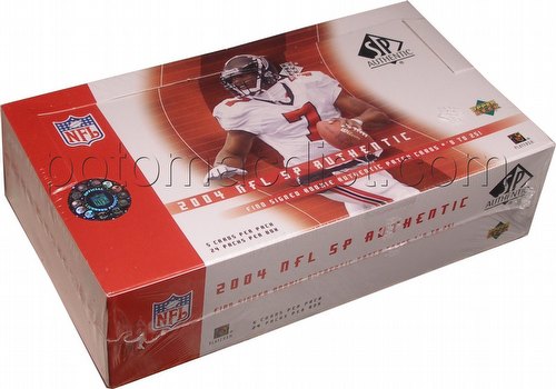 04 2004 Upper Deck SP Authentic Football Cards Box