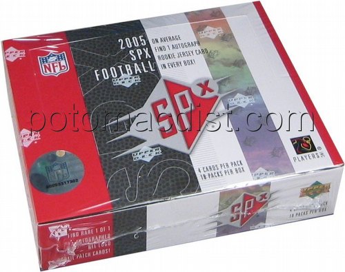 05 2005 Upper Deck SPx Football Cards Box [Hobby]