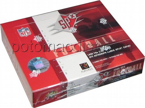 06 2006 Upper Deck SPx Football Cards Box [Hobby]