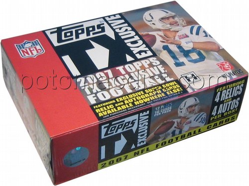 07 2007 Topps TX Exclusive Football Cards Box [Hobby]