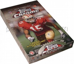 09 2009 Topps Chrome Football Cards Box