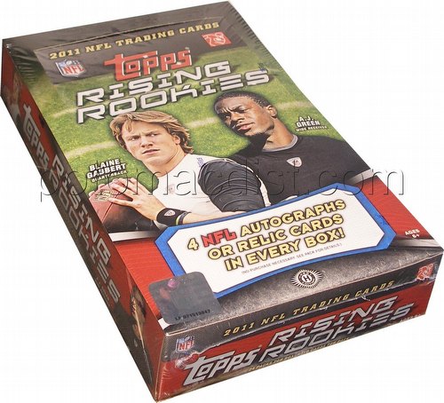 2011 Topps Risings Rookies Football Cards Box [Hobby]