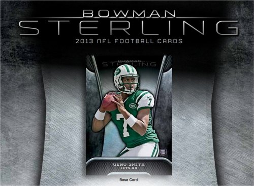 13 2013 Bowman Sterling Football Cards Box