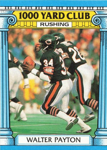 87 1987 Topps 1000 Yard Club Football Card Set [24 cards]