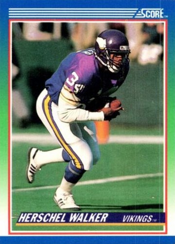 90 1990 Score Football Herschel Walker 50-Card Lot [#34]