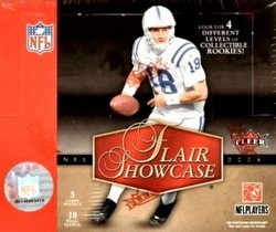 2006 Fleer Flair Showcase Football Cards Box [Hobby]