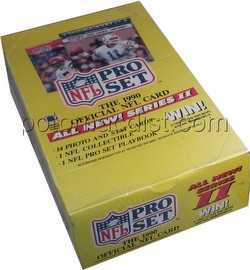 90 1990 Proset Series 2 Football Cards Box