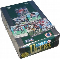 91 1991 Fleer Ultra Football Cards Box